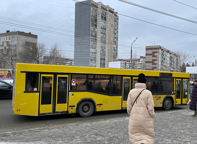 С 1 декабря автобусы городского маршрута №22 будут ездить до микрорайона Новые Пазелы